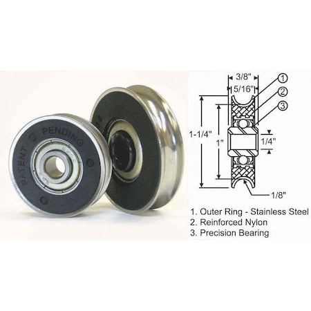 Strybuc Precision Bearing Wheel 11-214